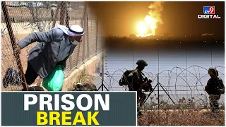 High-security Gilboa prison break leads to celebrations in Palestinian and Israeli attacks on Gaza