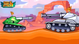 Tank Attack 4 - NEW LEGENDARY TANK JAGUAR - Walkthrough Game Android Gameplay