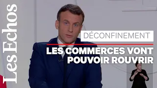 Emmanuel Macron annonce un déconfinement par paliers