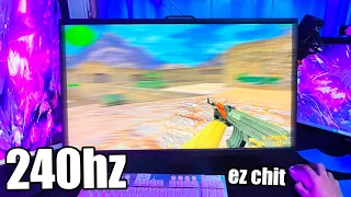 Juego al cs 1.6 con 240hz y me acusan de "CHITERO"