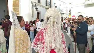 virgen de Auxiliadora de rota 2024(banda nazareno de rota