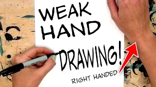 DRAW WITH YOUR WEAK HAND - Princess Leia