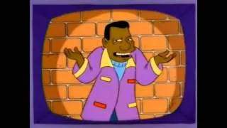 Black Guys Drive a Car Like This - Simpsons clip