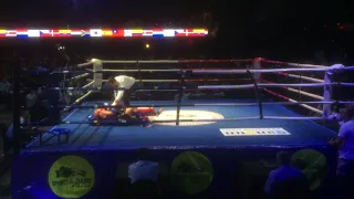 Sandro Martin ESP vs Almaz Sarsembekov KAZ 3 round