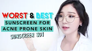 Sunscreen for Acne Prone Skin • How to Choose Sunscreens & What to Avoid