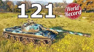 World of Tanks 121 - 5 Kills 12,1K Damage | NEW WORLD RECORD