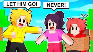 My Brother's Crazy Ex Girlfriend Kidnapped Him.. I Had To RESCUE Him! (Roblox Bedwars)
