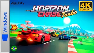 Horizon Chase Turbo (PC) [PT-BR] Longplay 4K 60FPS (World Tour)