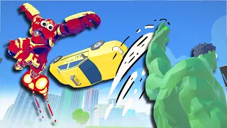 TABS - Insane Hulkbuster IRON MAN vs HULK in Totally Accurate Battle Simulator