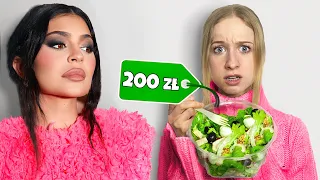 JEM TYLKO JAK KYLIE JENNER PRZEZ 24H!