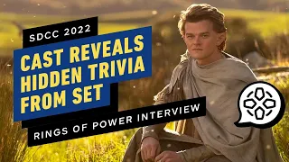 Rings of Power Cast Reveals Hidden Trivia From the Lord of the Rings Prequel | Comic Con 2022
