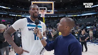 Playoff Postgame Walk-off Interview: Naz Reid & Michael Grady | Wolves Up 2-0 Against Denver