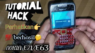 Cara Hack Nokia Symbian E71/E63 di thn 2023