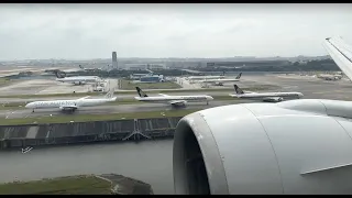Singapore Airlines Boeing 777-300ER Approach & Landing at Singapore Changi Airport