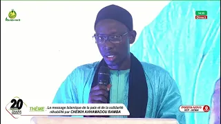 Conférence Internationale à Porto-Novo(Bénin) 20e édition Ziarra Annuelle: Dr Serigne Sham Bousso