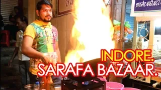 EXPLORING INDORE. SARAFA BAZAAR. Ft. SHIKANJI. GHAMANDI LASSI.