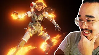 Horizon was originally a Fire Type, and this was what it was like (Apex Legends)