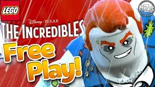 LEGO The Incredibles Gameplay Free Play Episode 3 -  Anchorman Crime Wave! (PS4)