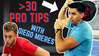 TOP Training With Diego Mieres! UNLIMITED PADEL TIPS