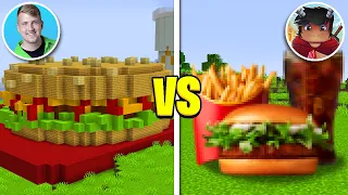 Hvem Kan Bygge Den Flotteste MCDONALDS MENU I Minecraft?