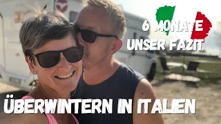 Fazit Überwintern 🇮🇹  ist Italien eine Alternative zu Spanien? | im Wohnmobil mit Hund durch Europa