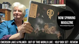 Emerson Lake & Palmer : Out of This World Live : 10LP Box Set : Review