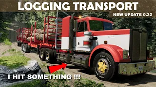 Gavril T-Series: HEAVY DUTY LOGGING TRANSPORT | BeamNG.Drive 0.32 Cinematic