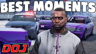 Best Moments From Every DOJRP Video (Part 1) | GTA 5 RP