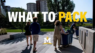 What To Pack For College 2023 | Montana State University