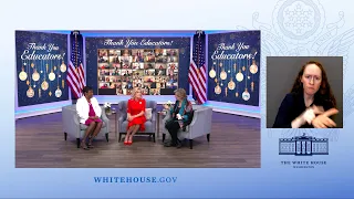First Lady Jill Biden Hosts a Virtual Appreciation Event for Educators