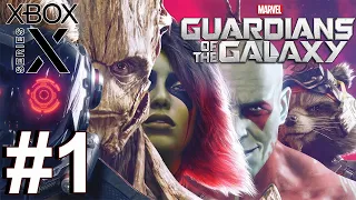 Marvel's Guardians of the Galaxy (Xbox Series X) Gameplay Walkthrough Part 1 [1080p 60fps]