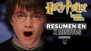 Harry Potter buscando la "Piedra Filosofal" / Resumen en 11 Minutos