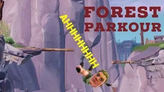 Fortnite Forest Parkour!!