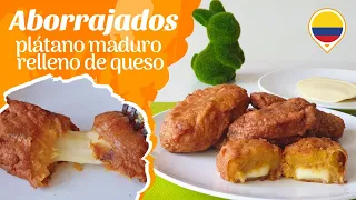 ABORRAJADOS | TWO WAYS of preparing RIPE PLANTAIN STUFFED with CHEESE | Delicious Colombian cuisine