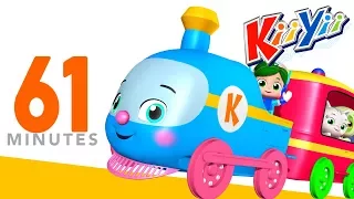 Choo Choo Train | Plus Lots More Nursery Rhymes | 61 Minutes Compilation from KiiYii! | 영어동요 모음