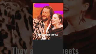 Jason Momoa So Sweet To Emilia Clarke In The Show