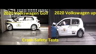 2020 Volkswagen Golf and 2020 Volkswagen up   Crash Safety Tests