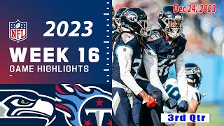 Seahawks vs Titans FULL GAME 12/24/2023 Week 16 | NFL Highlights Today Today