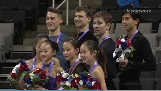 Junior Pairs Medal Ceremony - US Nationals