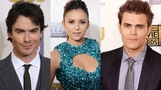 Nina Dobrev, Ian Somerhalder, Paul Wesley - Critics' Choice Awards 2013