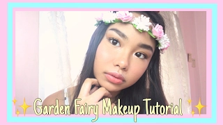 Garden Fairy Makeup Tutorial! (Feat. Yurieality X) | Krystina Bianca