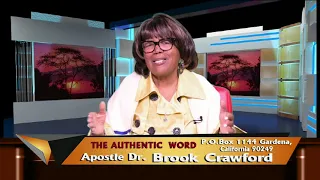 WHO IS HOLY SPIRIT? Pt.19 with ApostleDr. Brook Crawford