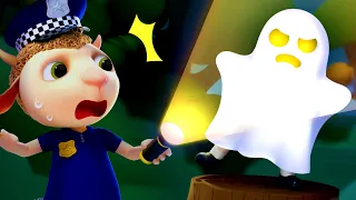 Who's There in the Dark? Little Cop vs Real Ghost | Funny Episodes for Kids | Dolly and Friends 3D