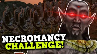 MORROWIND NECROMANCY ONLY CHALLENGE IS BROKEN - Morrowind Is A Perfectly Balanced Game