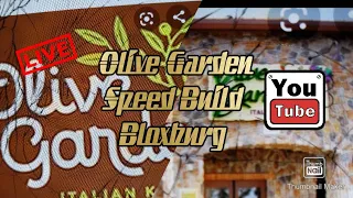 Roblox/Bloxburg: Olive Garden Restaurant [ Speed Build ] PT1
