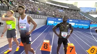 Noah Lyles Runs 9 95 100m BEATS Ferdinand Omanyala wa Kenya In Berlin