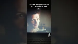 It's klaus's soft spot for caroline for me, that smile #klausmikaelson #klaroline #tvd