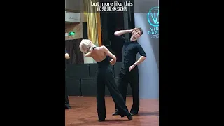 Dmitry Zharkov & Olga Kulikova | lady head position 女士頭 位置與朝向 cc