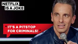 Sebastian Maniscalco Fears Gas Stations At Midnight | Netflix Is A Joke