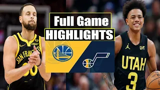 Utah Jazz vs Golden State Warriors FULL GAME Feb 15, 2024 Highlights | NBA Season